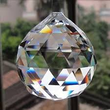 Transpa Crystal Hanging Ball At Rs