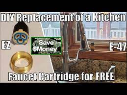 kitchen faucet cartridge replacement