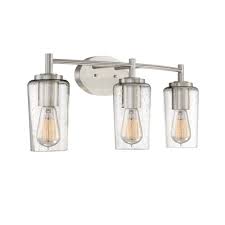Shop Quoizel Eds8603 Edison 3 Light 23 Wide Bathroom Vanity Light With Clear Seedy G Overstock 12937164