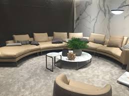 curved sectional sofa look