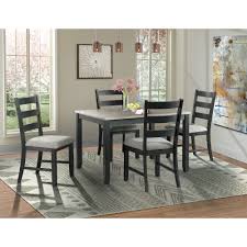 Browse our selection of contemporary, traditional, transitional and casual dining room tables and order with confidence online. Picket House Furnishings Kona Gray 5 Piece Dining Set Walmart Com Walmart Com