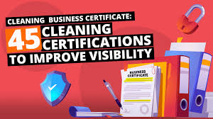 cleaning certificate basics 45