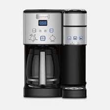 It is essential to consider the size of your kitchen, and the counter space you have for a coffee maker. Cuisinart Coffee Center 12 Cup Coffeemaker And Single Serve Brewer Cuisinart Com