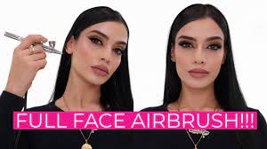 full face airbrush makeup airbrush