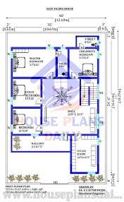 40x60 East Facing G 1 House Floor Plan