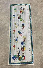 Baby Fabric Panel Growth Chart Animals Children Quilting