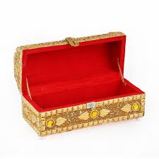 um decorated indian jewelry box