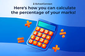 how to calculate percenes of marks