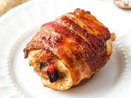 Bacon Wrapped Chicken In Air Fryer In 2020 Air Fryer Recipes Healthy  gambar png