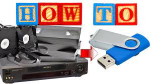 transfer vhs tapes to your computer
