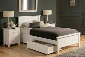 new england solo wooden bed frame