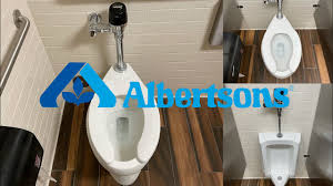 remodeled albertsons men s restroom