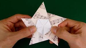 Make sure to scroll down for the video tutorial where i show you exactly how to make a paper christmas star. Folding 5 Pointed Origami Star Christmas Ornaments
