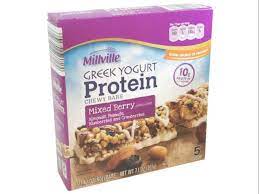 greek yogurt protein bar nutrition