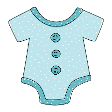 free able baby onesie clipart