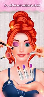 dress up dolls hair salon on the app