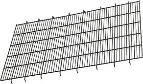 midwest dog crate floor grid black x
