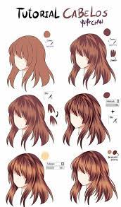 drawing hair tutorial drawings anime