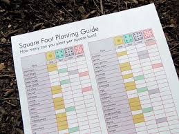 Square Foot Planting Guide