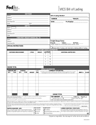 Terms Bill Of Lading Pdf Fill Online Printable Fillable