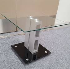 Galla Coffee Table Clear Tempered Glass