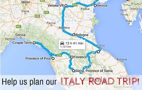 help us plan our italy road trip