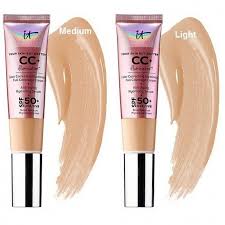 It Cosmetics Cc Cream Full Coverage Foundation Spf 50 Light Or Medium Full Size Ebay