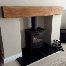 Composed of alder planks in a smooth white finish, this mantel includes everything you need to attach to studs for easy installation. Solid Oak Beam Floating Shelf Mantle Piece Fire Place Surround Sanded Log Burner Ebay