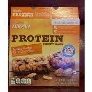 millville protein chewy bars peanut