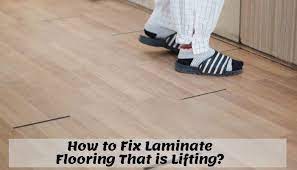 how to fix laminate flooring that is
