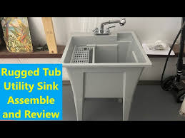 Rugged Tub Utility Sink For Machine