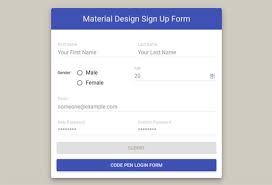 registration form templates