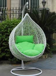 Outdoor Rattan Swing With Stand