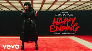 Demi Lovato - HAPPY ENDING (Official Live Performance) | Vevo - YouTube