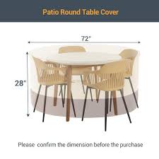 600d Oxford Fabric Patio Table Cover