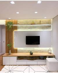 Led Tv Stand Fitting Design Living Room