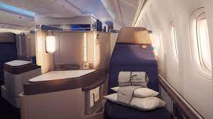 lie flat seats on domestic flights