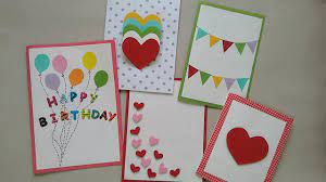 5 cute easy greeting cards srushti