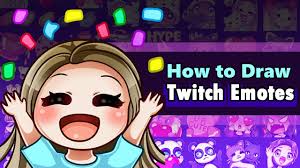 how to draw emotes for twitch in