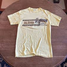 vine 70s aloha hawaii hanes t shirt