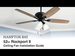 rockport ii ceiling fan by hton bay