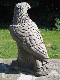 Stone Eagle Garden Statue Bird Of