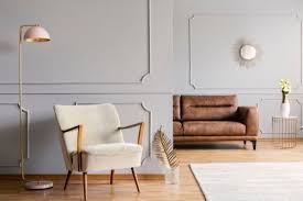 wall colors go with brown furniture
