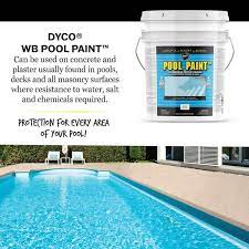 Dyco Pool Paint 5 Gal 3150 White Semi