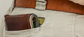 front pocket or back pocket where