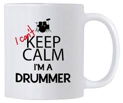 percussion coffee mug drum gift idea