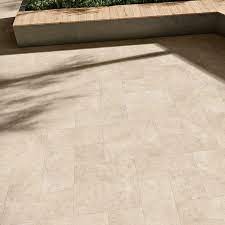 limestone outdoor floor tiles by revigrés