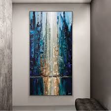 Large Abstract Oil Painting On Canvas