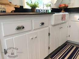 updating knotty pine cabinets