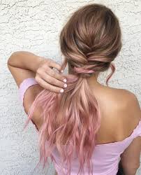 This lady is working pastel perfection with her stunning long locks and we just love it. Ombre Hair Color Inspiration Light Pink Hair Color Ideas Plait Hairstyle Boho Hairstyles Prom Hairstyles Light Pink Hair Hair Inspiration Color Pink Ombre Hair